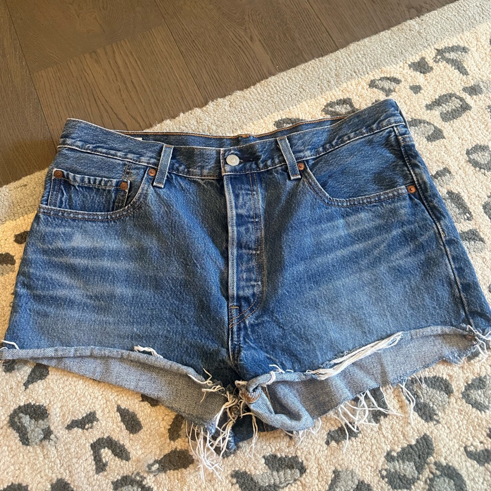 Levi's Classic Blue Jean Shorts